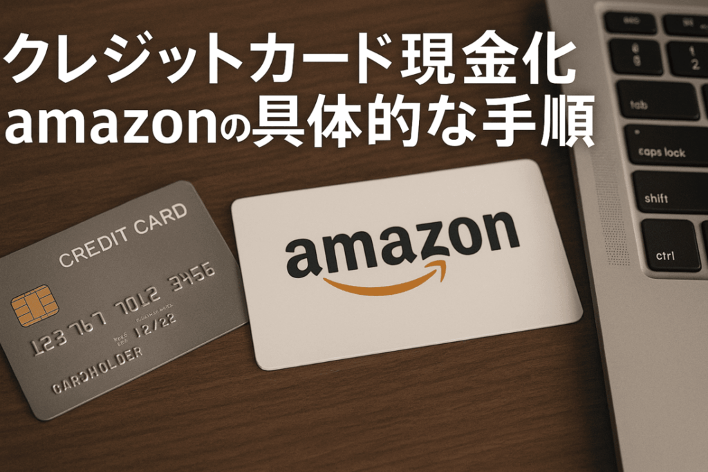 クレジットカード現金化 amazonの具体的な手順